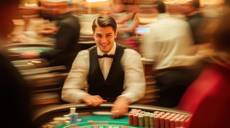 Roda American Roulette dengan nomor dan warna di platform kencana28